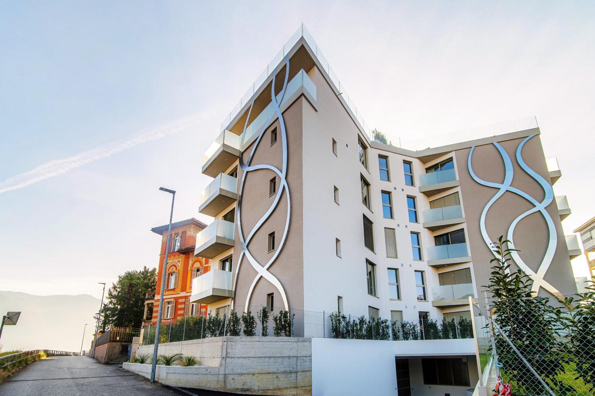 Kristall 9 By Quokka 360 - Modern Apartment Close To Lugano Center Massagno Dış mekan fotoğraf
